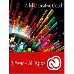 Adobe Creative Cloud (PC) - 1 Year - Adobe Key GLOBAL